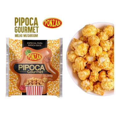 Imagem de Milho Mushroom Para Pipoca Gourmet 500g