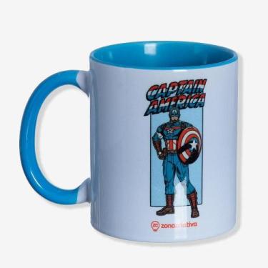 Imagem de Caneca Pop Capitão América - Marvel