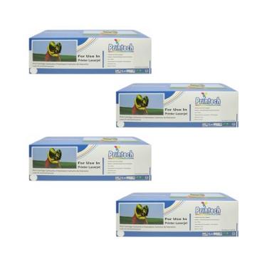 Imagem de kit com 4 Toner Printech Compatível CB435A/CB436A/CE285A/CF278A, Preto, 2.000 Páginas, para Impressoras HP P1005, P1006, P1505, M1120, M1132, M1212, M1217 HP M1522, M404, M402, M426, M427