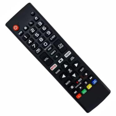 Imagem de Controle Remoto Compatível com Smart Tv Lg Todos os Modelos Lcd Led 3d Hdtv Smart Hub Tecla Prime e Netflix