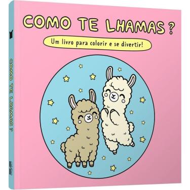 Imagem de Como Te Lhamas? Um Livro Para Colorir e Se Divertir