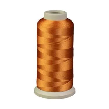 Imagem de Linha De Poliester Máquina De Bordar 4000m Marrom Queimado