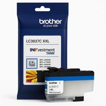 Imagem de Cartucho Tinta Brother J6545 J5945 J6945 LC3037 Ciano Original