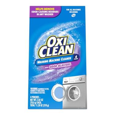 Imagem de OxiClean Limpador de máquina de lavar com Blasters de odor, 4 unidades