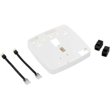Imagem de Suporte de teto de parede para dispositivo de rede branco compatível com Aruba JW047A, AP-220-MNT-W1W