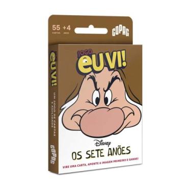 Imagem de Jogo Eu Vi! Sete Anões 55 Cartas Copag - 36002