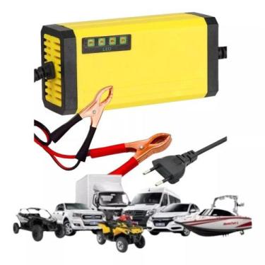 Imagem de Carregador de bateria automotivo automatico 12v 2a 3a kapbom