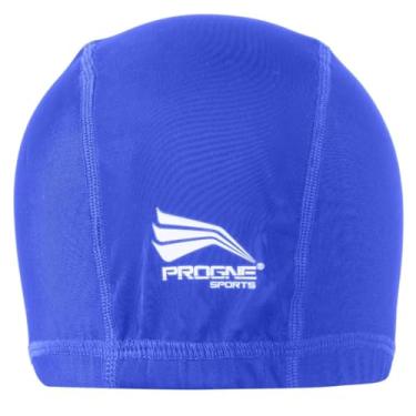 Imagem de Touca de Natação Adulto Tecido Xtra-life Progne Sports Piscina Hidroginástica (AZUL ROYAL)