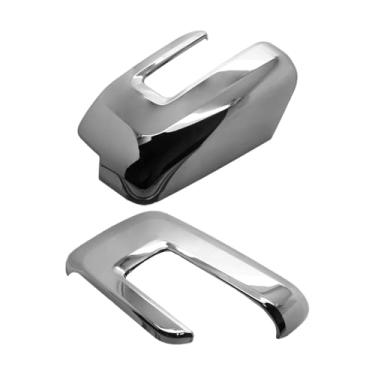 Imagem de SEGADEN Acabamento cromado da tampa do espelho retrovisor do lado externo do carro compatível com FORD F-150 XG7729MC 2021-2025