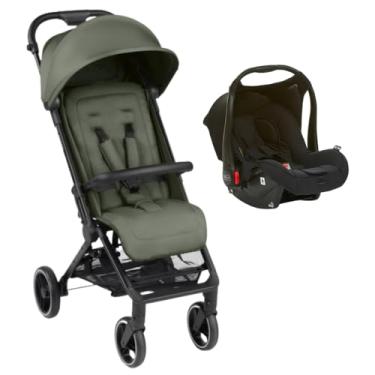 Imagem de Carrinho de Bebê Ping Two Trekking Olive + Bebê Conforto Black – Abc Design