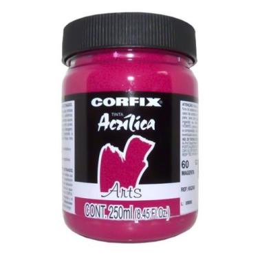 Imagem de Tinta Acrílica G2 Arts 060 Magenta 250ml Corfix, 060 - MAGENTA