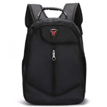 Imagem de Mochila de Costas Reforçada Executiva Cabo de Aço Preto - Clio