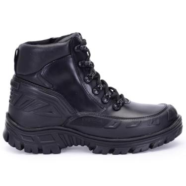 Imagem de Coturno Militar Tático Bota Borzeguim Extreme Bm Brasil 5185 (Preto, BR, Adulto, Numérico, 38)