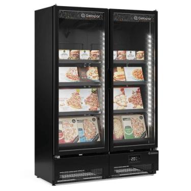 Imagem de Freezer Vertical 2 Portas de Vidro 957L Conveniência GCVC-950 CB PR Ge