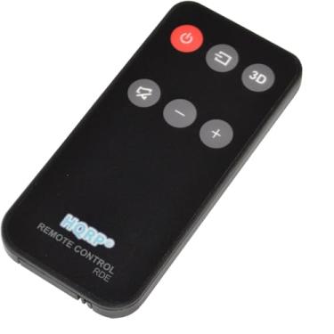 Imagem de HQRP Controle remoto para Klipsch R-10B, R-20B, ICON SB-1, Theater SB-3 CS-30 1015073 1061310 Controlador de sistema de alto-falante Soundbar de referência