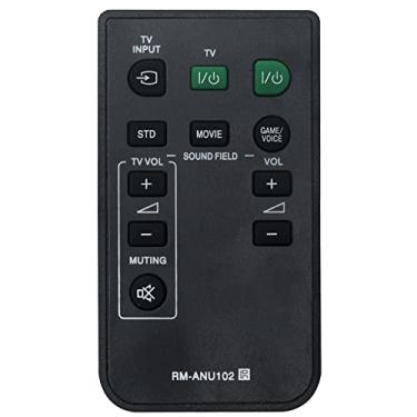 Imagem de Allimity RM-ANU102 RMANU102 Controle remoto de substituição compatível com sistema de barra de som Sony TV SA-32SE1 SA-40SE1 SA-46SE1 SA32SE1 SA40SE1 SA46SE1