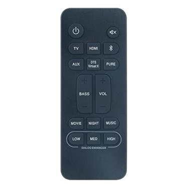 Imagem de ALLIMITY Controle remoto de substituição RC-1236 adequado para sistema de barra de som Denon Home Theater RC1236 DHT-S216 DHTS216 DHT-S216H DHTS216H