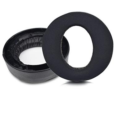 Imagem de MOLGRIA Almofadas de substituição para fone de ouvido Sony PS3 PS4 Platinum sem fio PlayStation 3 4 versão 2018 CECHYA-0090 (gel refrescante preto)