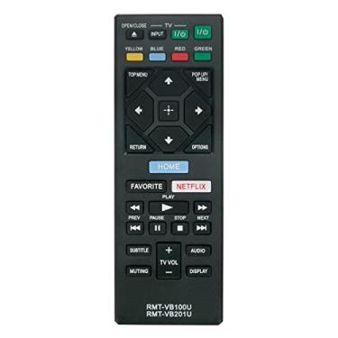 Imagem de ALLIMITY Controle remoto de substituição RMT-VB100U RMT-VB201U adequado para Sony Blu-ray DVD Player RMTVB100U RMTVB201U BDP-S3700 BDP-BX370 BDPS1700 BDPS3700 BDPBX370 UBP-X700 BDP-S1700