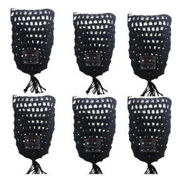 Imagem de Redinhas Para Caçapa Mesa De Bilhar Sinuca Reforma(Preto)