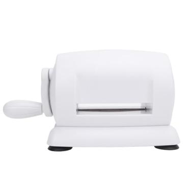 Imagem de Mini máquina de corte manual, máquina de corte e gravação em relevo para papel, papel alumínio, couro fino, gravação manual com tapetes para fazer cartões, álbuns, artesanato DIY