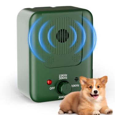 Imagem de Dispositivo antilatido, dispositivo ultrassônico antilatido de 3 modos para cães, dispositivos de dissuasão de latidos de cães recarregáveis, ambientes internos e externos, caixa de controle de
