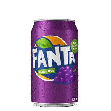 Imagem de REFRIGERANTE FANTA UVA LATA 350ML