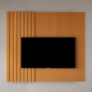 Imagem de Painel para TV Até 58 Polegadas Boto Natural - Jb Bechara