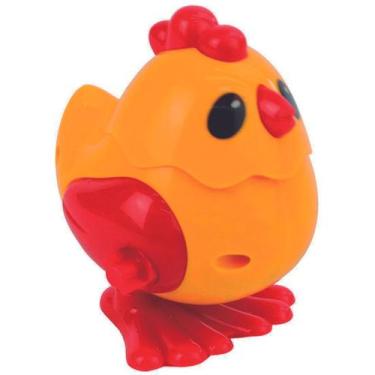 Imagem de 03 Galinhas Brinquedo Movida A Corda Colorido Infantil - ArkToys