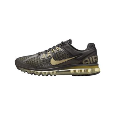 Imagem de Nike Tênis masculino Air Max 2013 (HQ1927-001, preto/dourado plano/dourado metálico), Preto/ouro plano/ouro metálico, 37