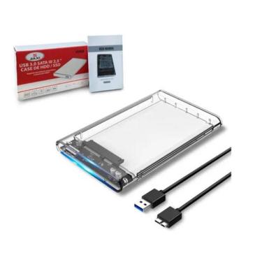 Imagem de Case Disco Rígido Hd Externo 2.5 Usb 3.0 6Gbps 6Tb Pc Ps4