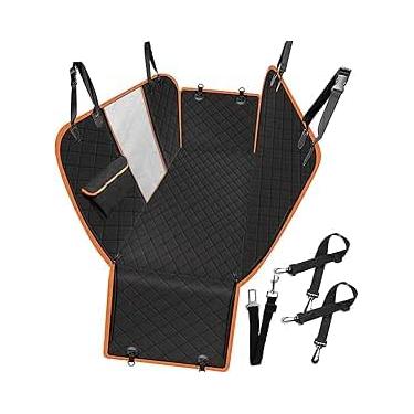Imagem de Capa Protetora Carro Pet Impermeável, Antiderrapante, Resistente ao Desgaste, Grande Capacidade 4 em 1 capa de Banco Traseiro de Carro para Cachorro Cachorro Gato