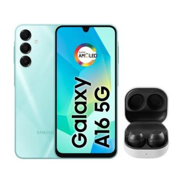 Imagem de Smartphone Samsung Galaxy A16 256GB Verde Claro - 5G 4GB RAM + Galaxy 