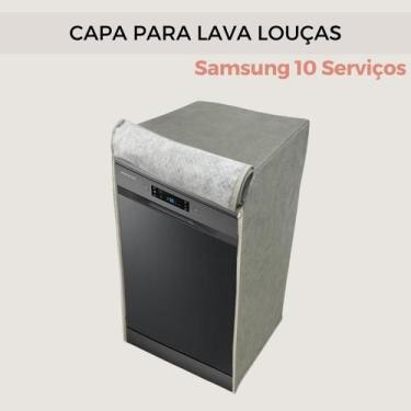Imagem de Capa para lava louças samsung 10 serviços impermeável flex - Clean Cap