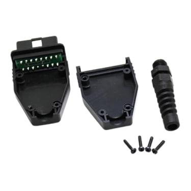 Imagem de NITAGO Adaptador OBD2 Macho de 16 Pinos para Conector de Cabo de Diagnóstico Automotivo OBD II