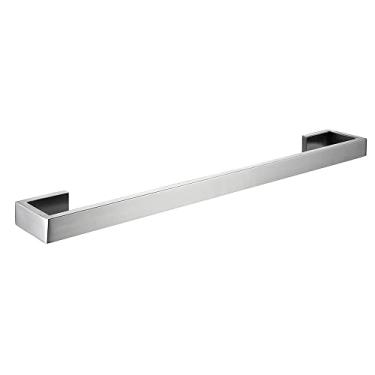 Imagem de Conjunto de acessórios para banheiro em aço inoxidável escovado - Suporte de parede para roupas, gancho para papel higiênico, suporte para toalhas, suporte para escovas e toalhas de 40 cm