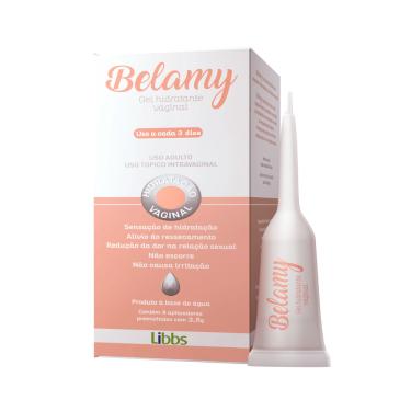 Imagem de Gel Hidratante Vaginal Belamy 8 Aplicadores Com 2,5g