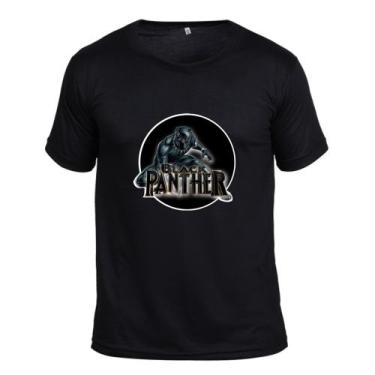 Imagem de Camisa Camiseta Pantera Negra Wakanda Para Sempre Masculino E Feminino