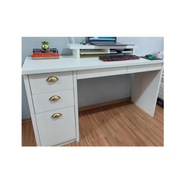 Imagem de 4 Puxador Concha para Gavetas, Móveis, Armários Dourado - Compras Fáce