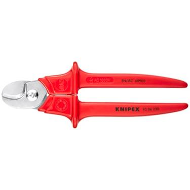 Imagem de KNIPEX Ferramentas – Tesouras de cabo, 1000 V isoladas (9506230)