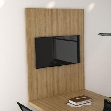 Imagem de Painel para TV Até 37 Polegadas Pa2916 Amêndoa - Tecno Mobili, Marrom,