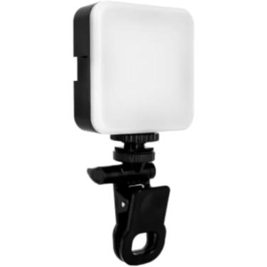 Imagem de Luz Selfie Led Ring Light Com RGB Clipe Profissional Fotografia Flash Celular Câmera Notebook Universal Iluminação De Preenchimento De Vídeo E Foto