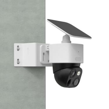 Imagem de Aobelieve Suporte de montagem de canto externo de liga de alumínio para Eufy SoloCam S340, SoloCam E30 e 4G LTE Cam S330