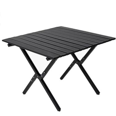 Imagem de Mesa De Piquenique Portátil Mesa De Rolo Leve De Liga De Alumínio Com Fácil Transporte Bolsa Para Cozinhar Ao Ar Livre, Praia, Piquenique, B, 150 * 70 * 50CM