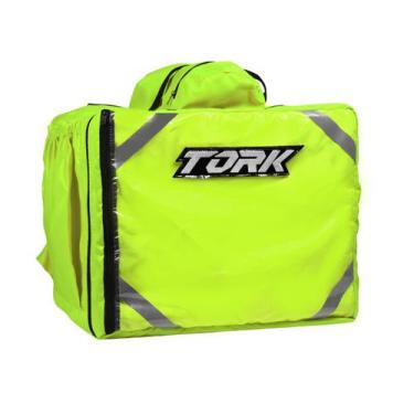 Imagem de Mochila Térmica Para Entregas Moto 45 Litros Isopor Pro Tork Entregado