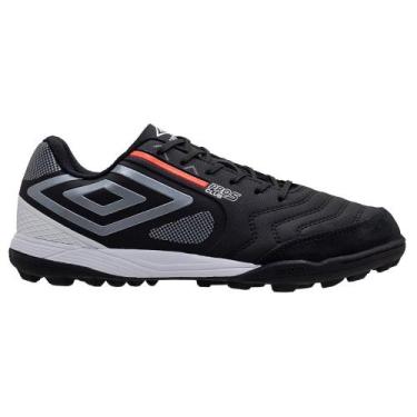 Imagem de Chuteira Society Masculina Umbro Pro 5 Bump Club Preto, 40, Preto