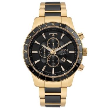Imagem de Relógio Technos Masculino Ceramic Sapphire Dourado - Os1abx/1p