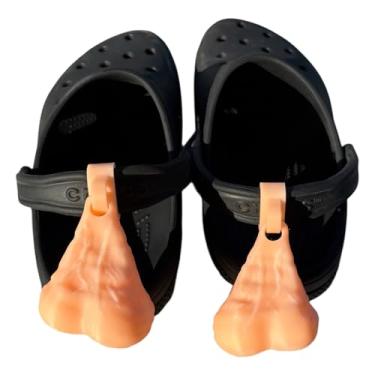 Imagem de Berloque de bolas para Crocs - Acessório de sapato engraçado - Presente de mordaça para homens - Decoração de saco de bola traseira para Crocs e tamancos - Novidade Meme para adultos
