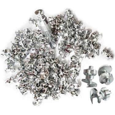 Imagem de Marrkey 50 peças de parafusos de pneus/parafusos de carboneto de neve/pinos de pneus de roda para carros de corrida, bicicleta, bicicletas gordas, pneus de scooters, botas de tênis de corrida no