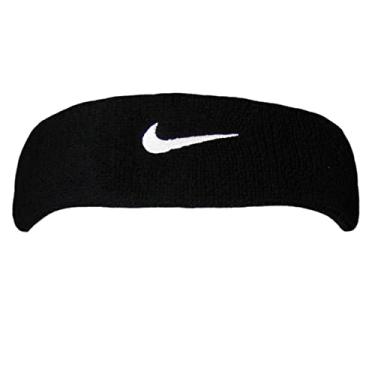 Imagem de Testeira Swoosh Headband Adulto Nike Black/White